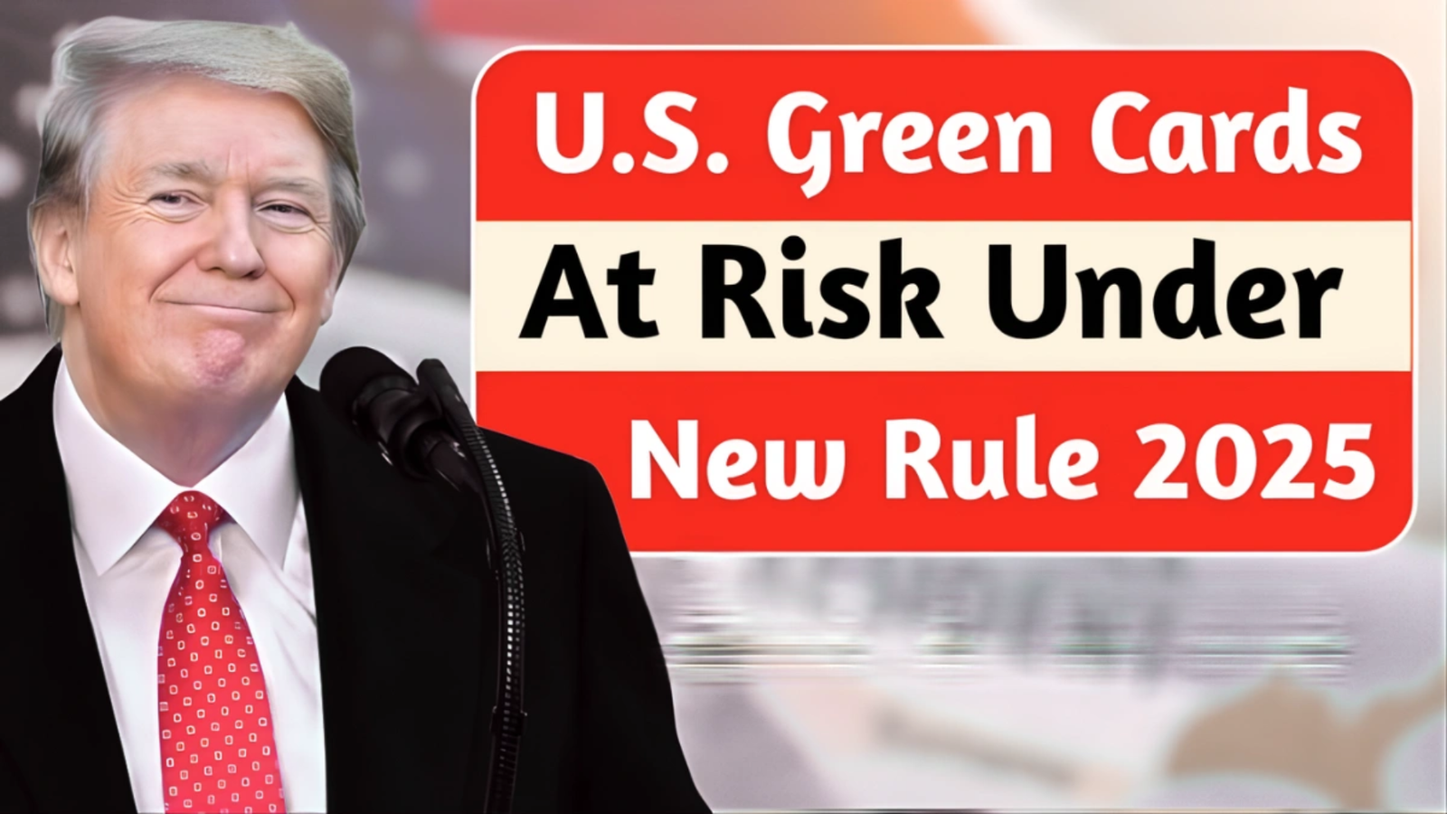New Green Card Rule 2025
