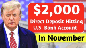 $2,000 November 2025 Direct Deposit